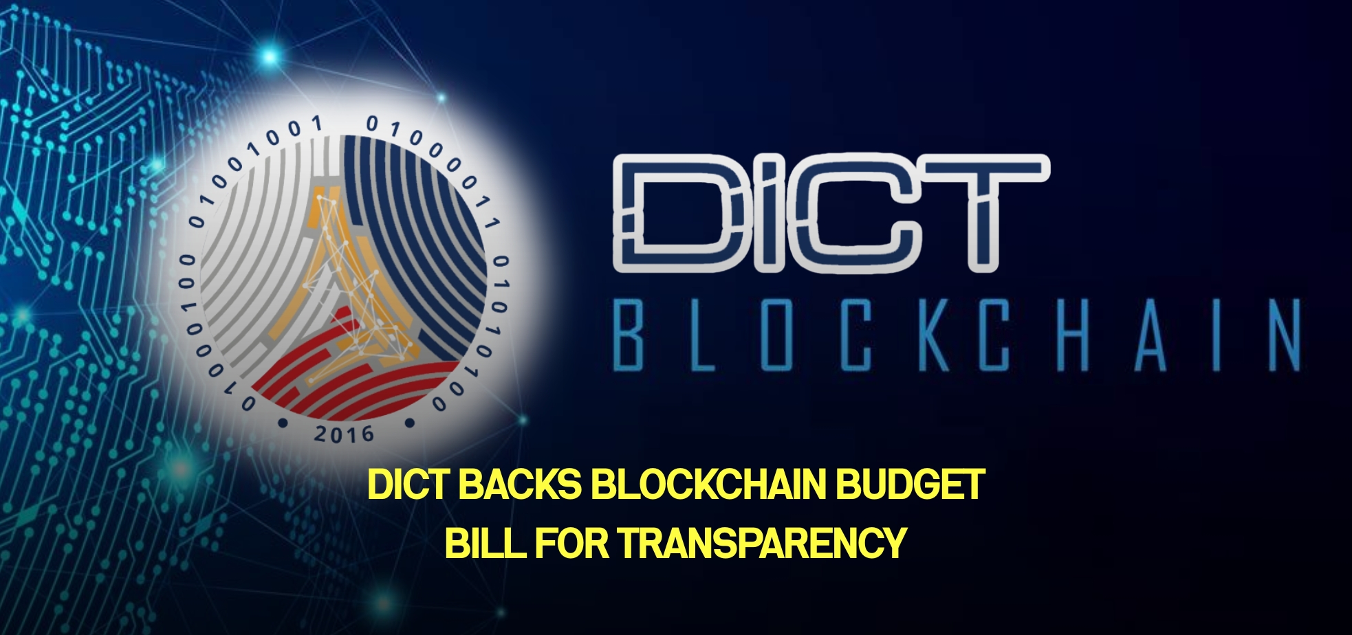 Cover image for DICT Backs Blockchain Budget Bill for Transparency